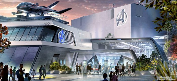 Disneyland Avengers Campus Headquarters