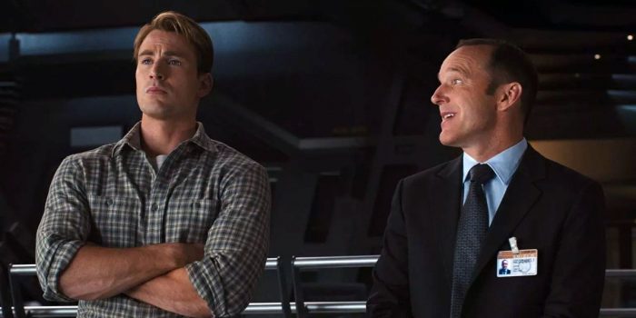 Avengers - Agent Coulson and Cap
