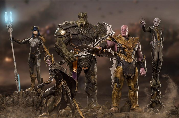 Avengers: Endgame - Black Order Statues