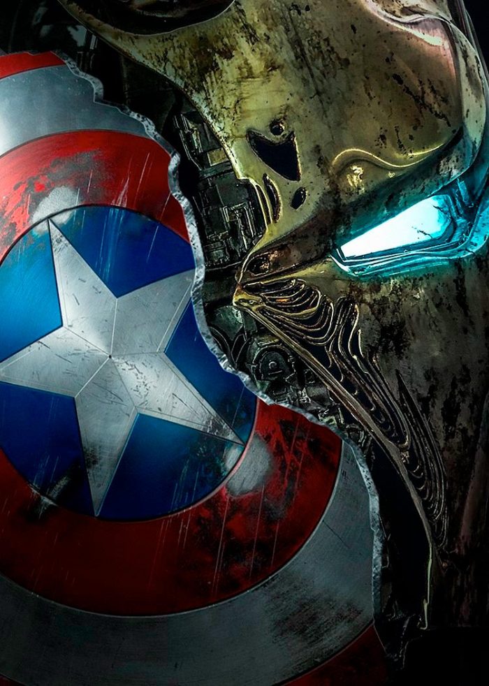 Avengers Endgame - Cap and Iron Man