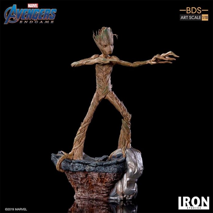Avengers Endgame - Groot Diorama Statue