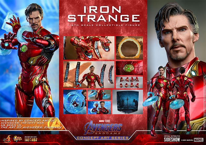 Avengers: Endgame Iron Strange Hot Toys Figure