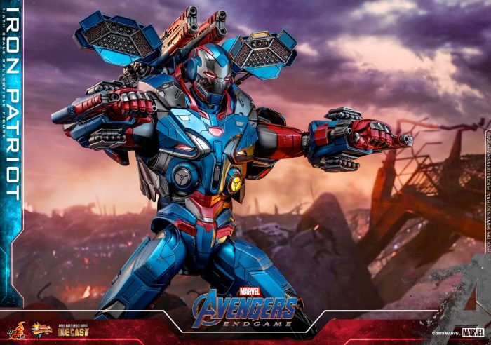 Avengers Endgame - Iron Patriot Hot Toys Figure