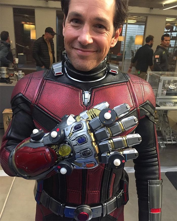 Ant-Man Wielding Nano Gauntlet