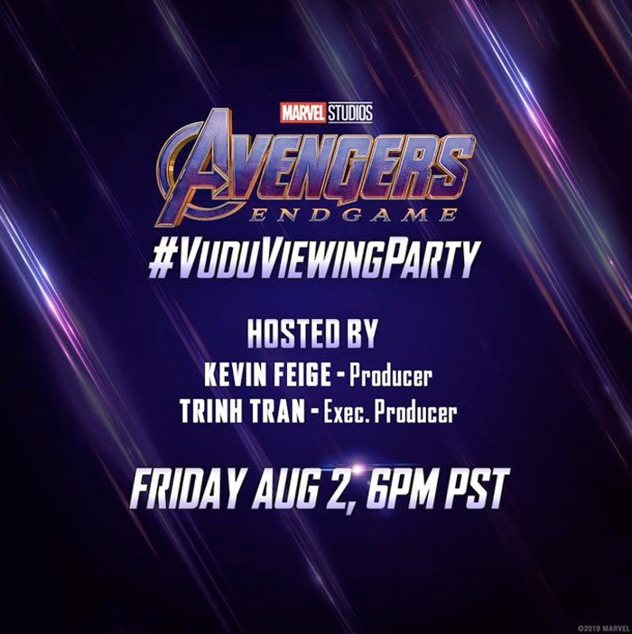 Avengers Endgame Viewing Party