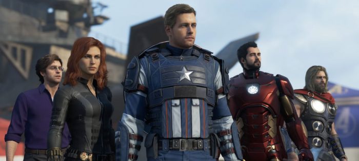 Avengers Video Game Footage