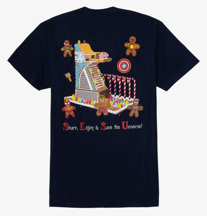 Avengers Gingerbread House T-Shirt