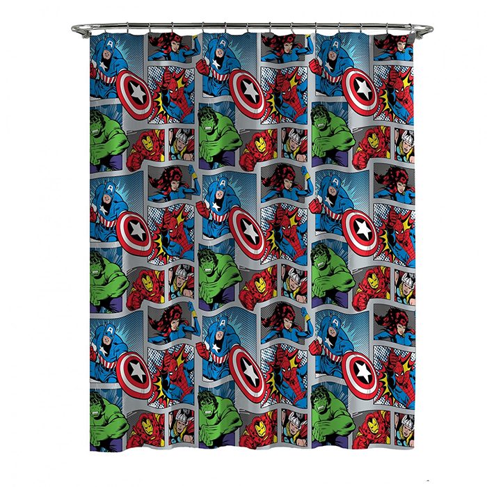 Avengers Hangout Shower Curtain