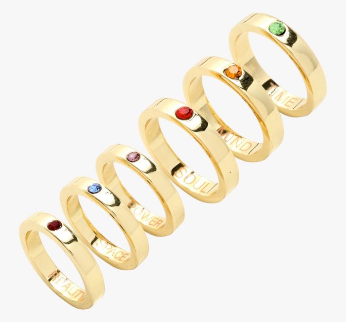 Avengers Infinity Gauntlet Ring Set