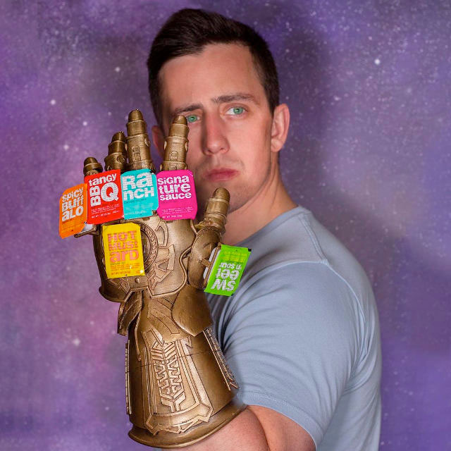 Avengers Infinity Gauntlet with Sauces