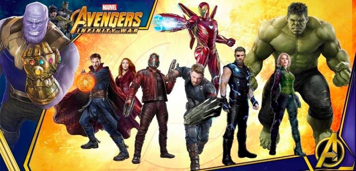 Avengers: Infinity War Promo Art Banner