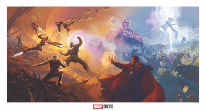 Avengers: Infinity War Concept Art Print