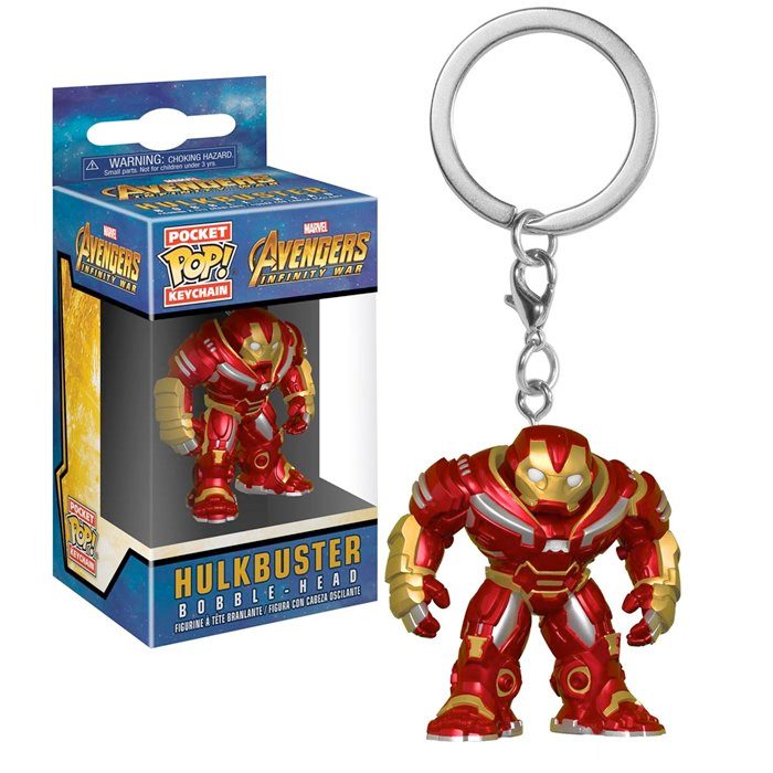 Hulkbuster Funko POP Keychain