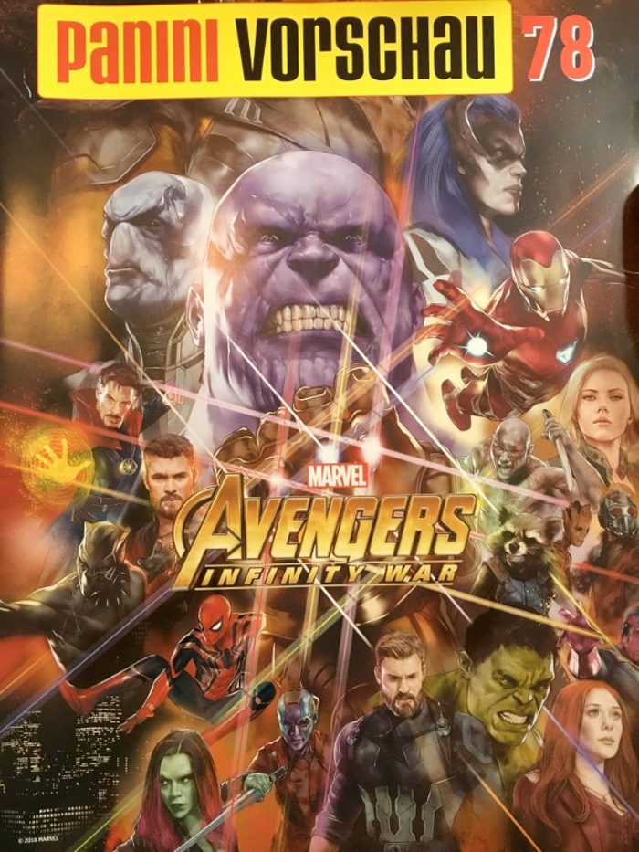 Avengers Infinity War Comic Cover