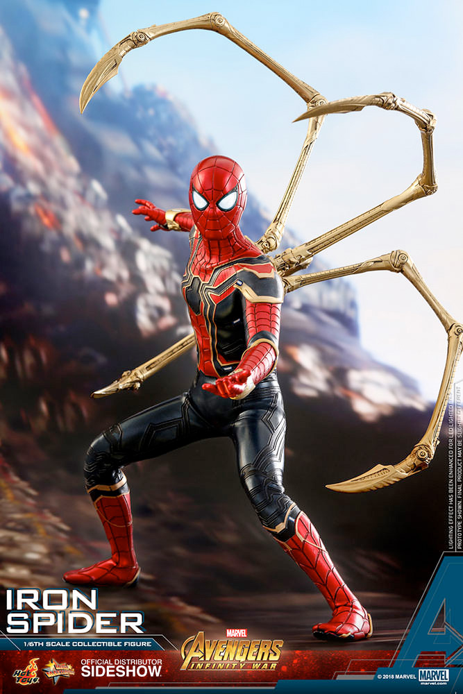Avengers Infinity War - Iron Spider Hot Toys Figure