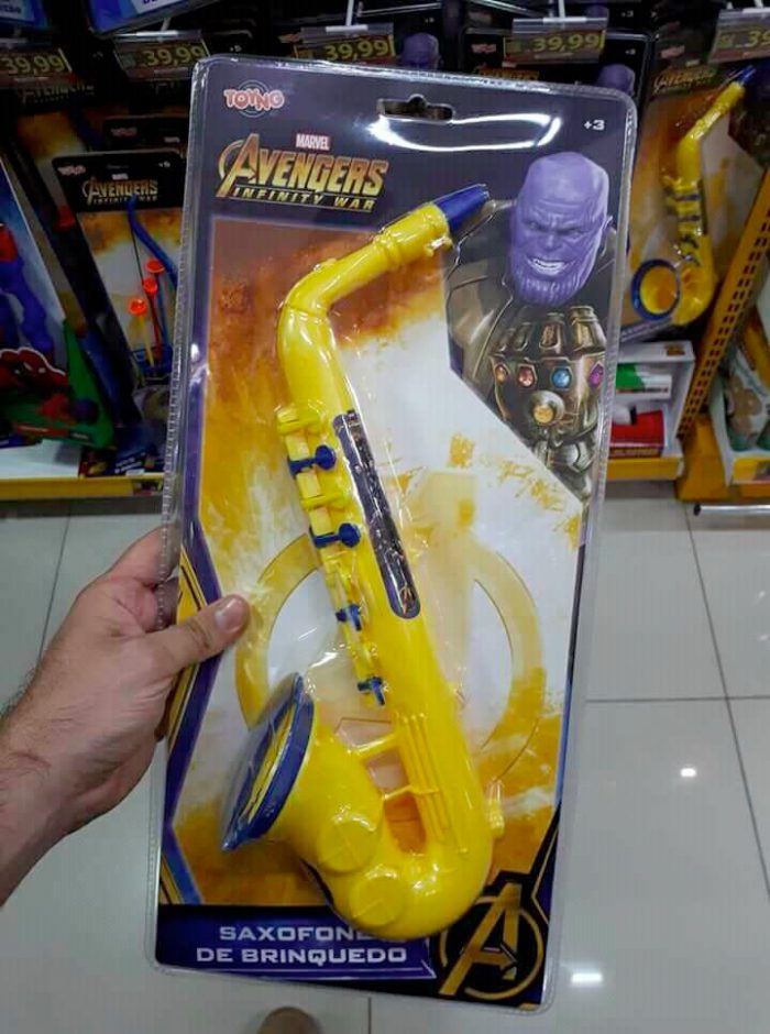 Avengers: Infinity War - Thanos Saxophone