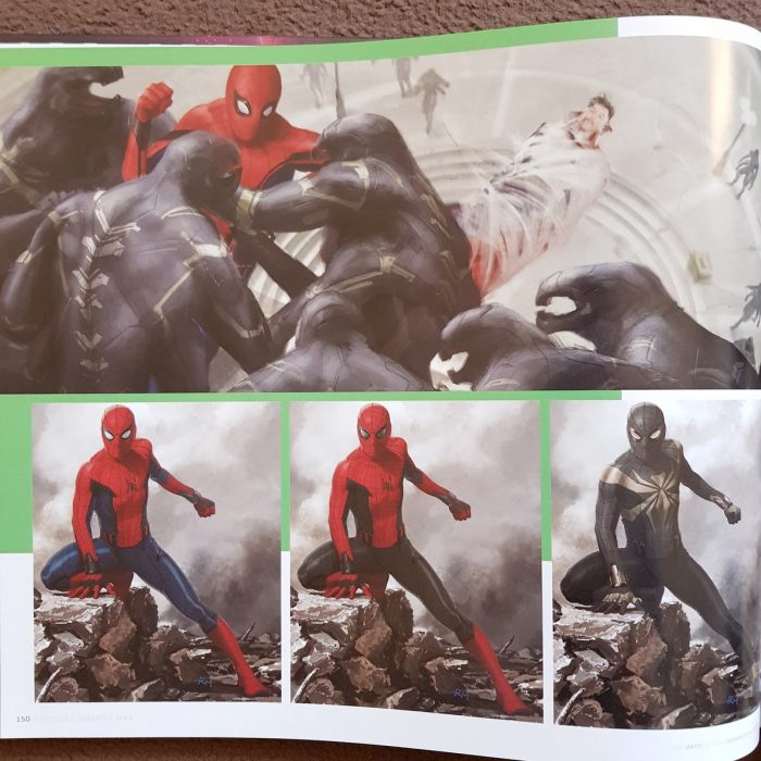 Avengers Infinity War - Spider-Man Concept Art