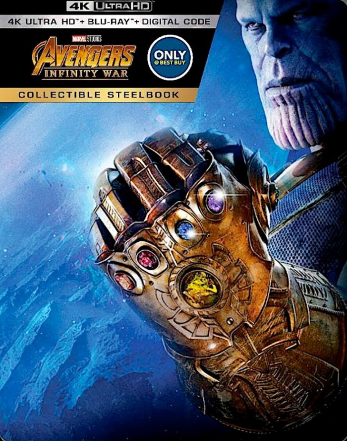 Avengers Infinity War Steelbook