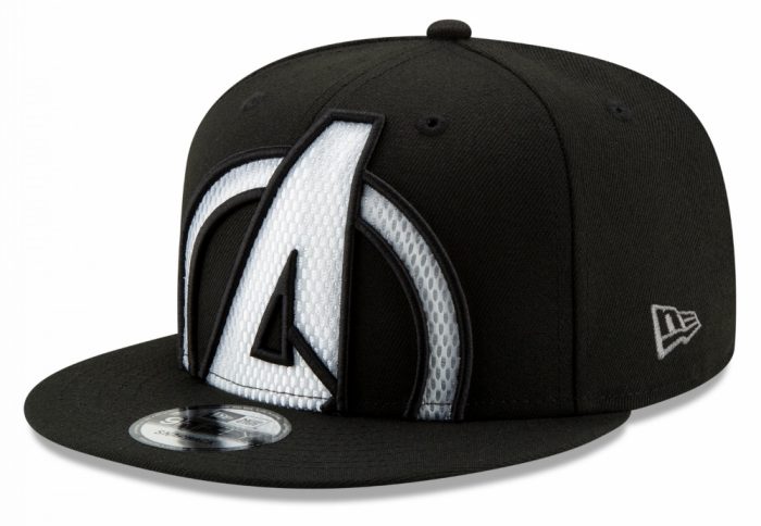 Avengers - New Era Black and White Trim Adjustable Hat