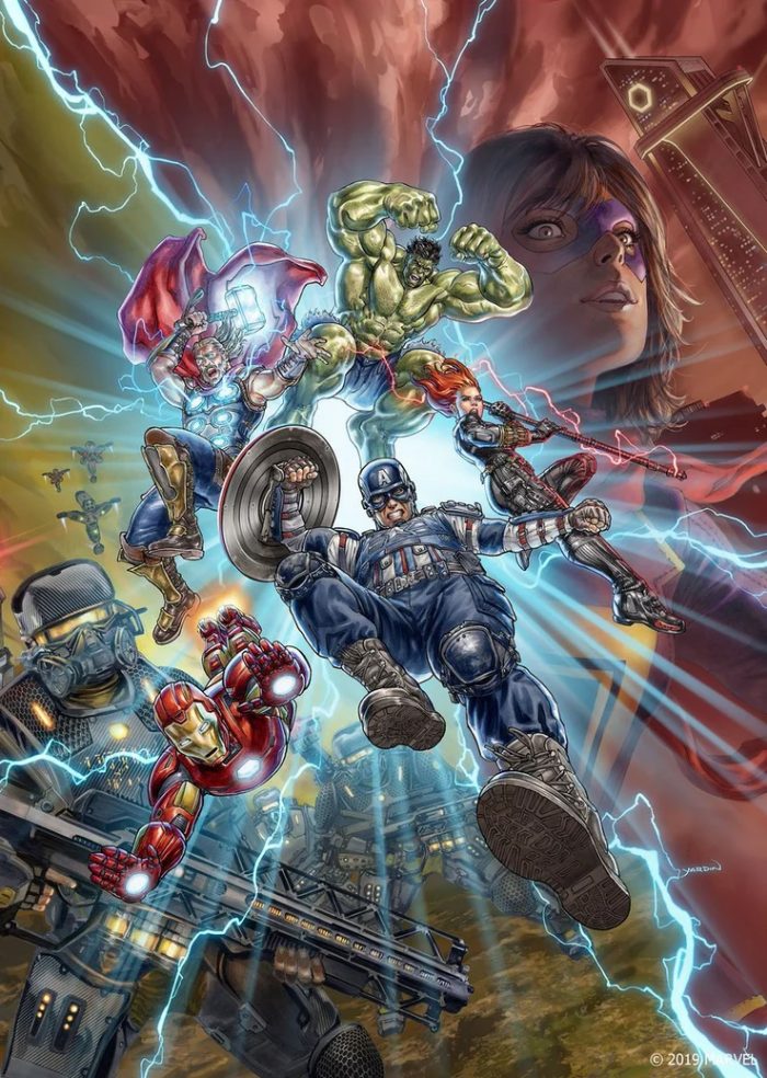 Avengers Video Game Poster