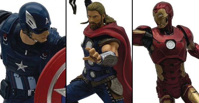 Avengers Video Game Statues