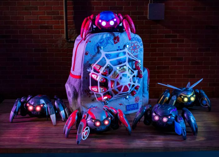 Avengers Campus Details - Spider-Bots