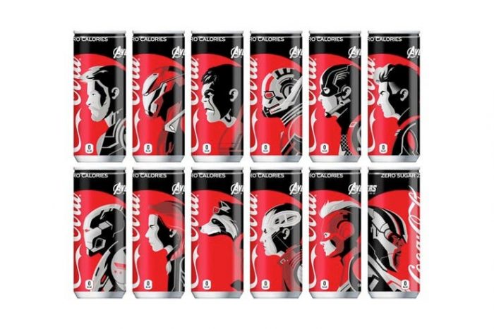 Avengers Endgame Japanese Coke Cans