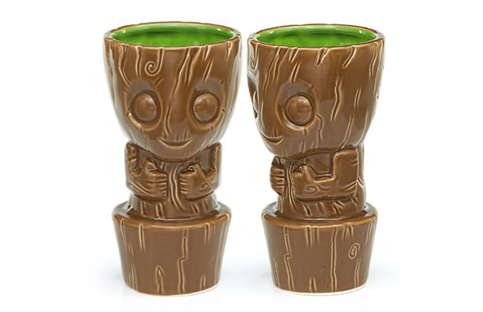 baby groot tiki mugs