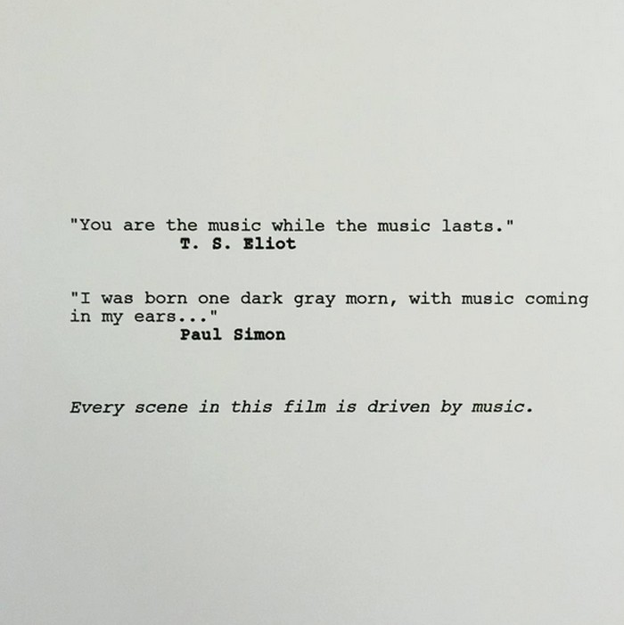 Baby Driver Script
