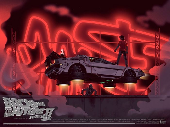 Back to the Future Part II Mondo Print