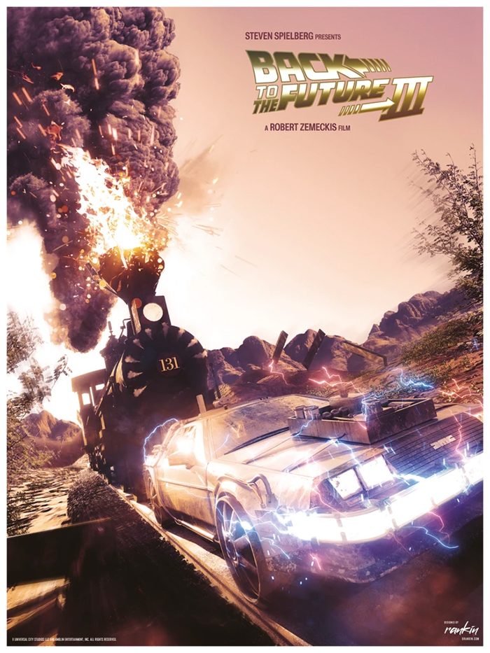 Oliver Rankin Back to the Future Posters