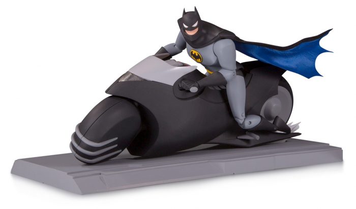 Batman: The Animated Series Figure and Batcycle