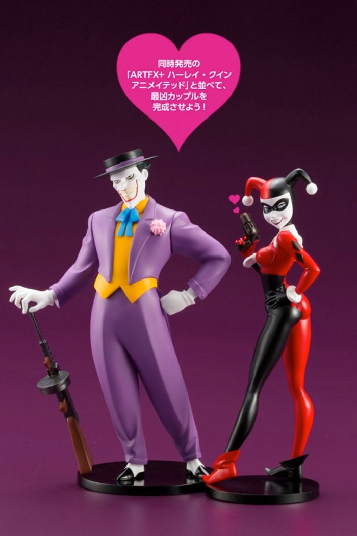 Batman The Animated Series Kotobukiya Statues - Harley Quinn and The Joker