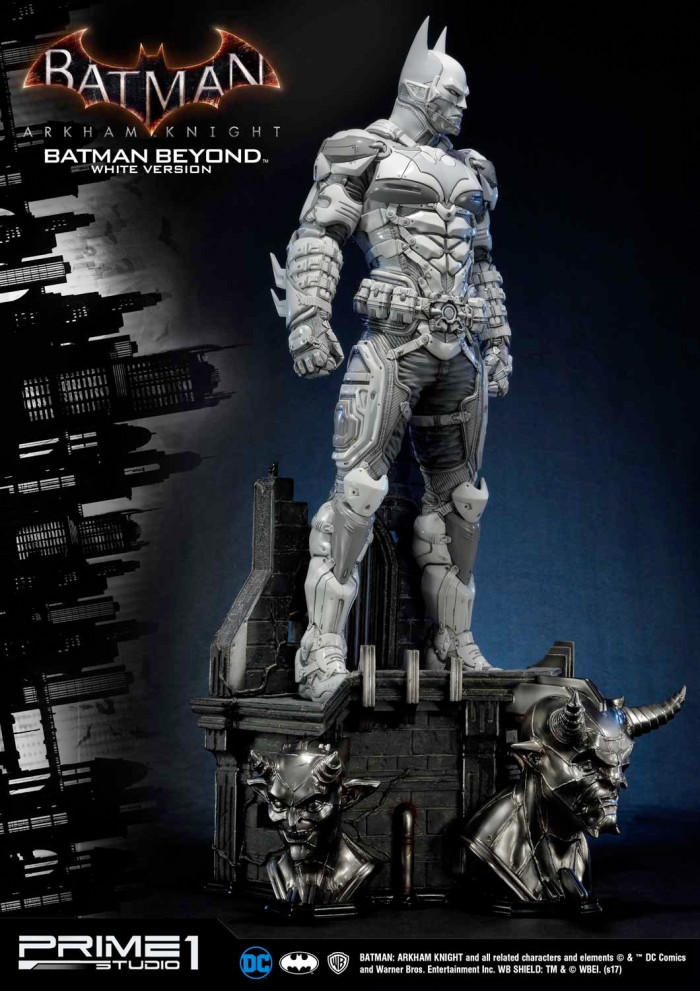 Batman: Arkham Knight - Batman Beyond White Suit - Prime 1 Studio Statue