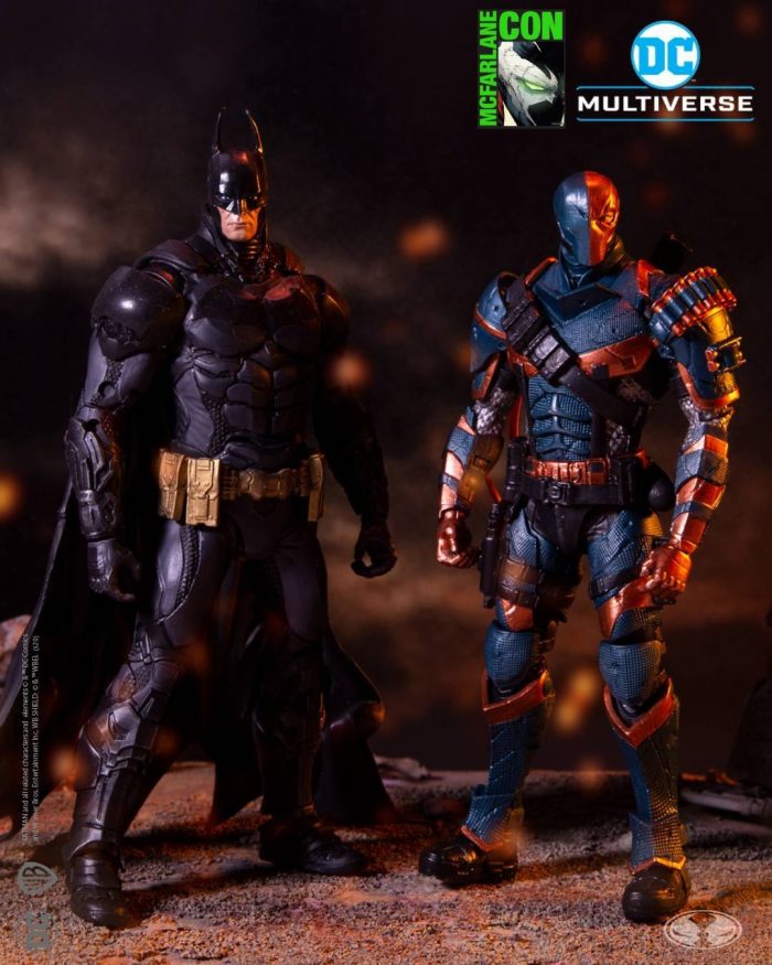 Batman: Arkham Knight - McFarlane Toys Batman and Deathstroke Figures