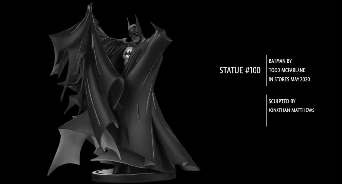 Batman Black & White Statue by Todd McFarlane