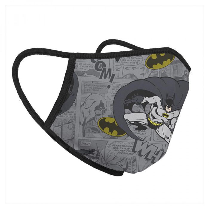 Batman Comic Panel Mask