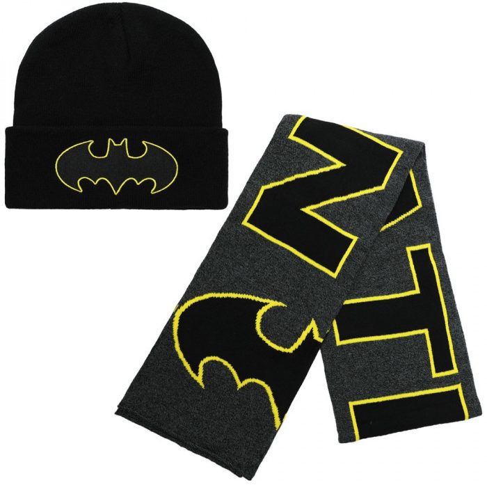 Batman Hat and Scarf Set