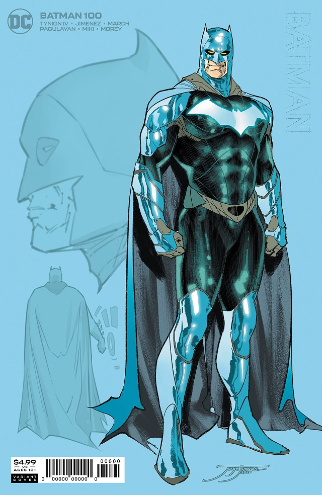 Batman Issue #100 New Suit