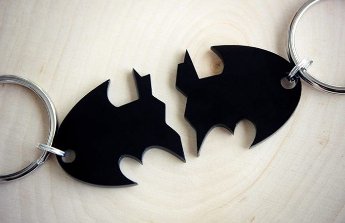 Batman Split Keychain