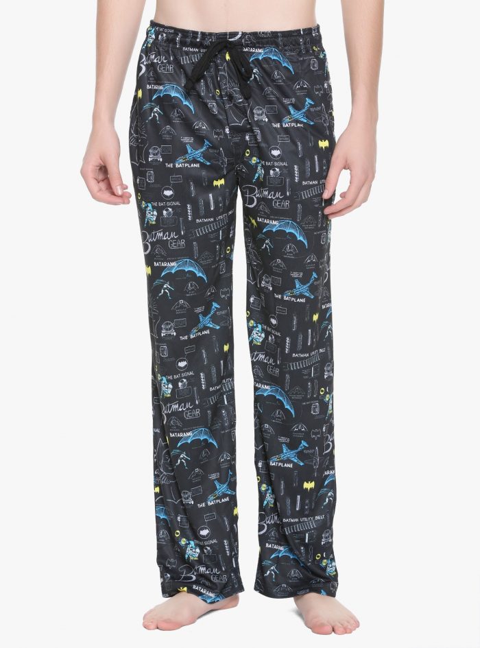 Batman Blueprints Pajama Pants