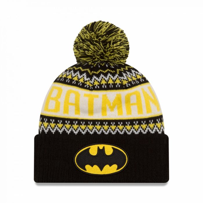 Batman Pom Pom Beanie