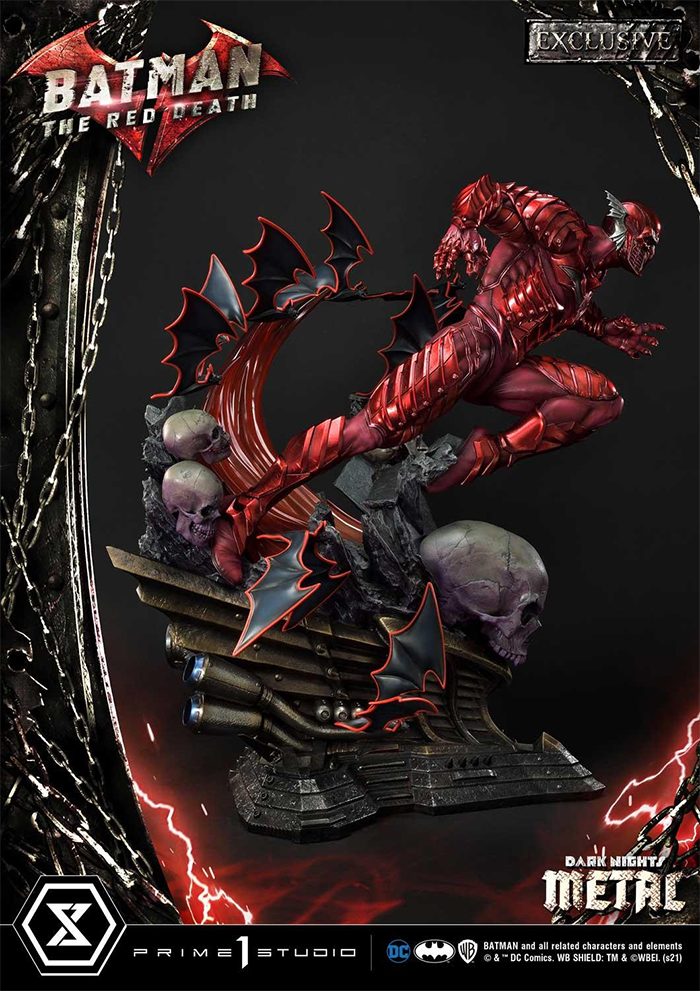 Batman - Red Death - Statue