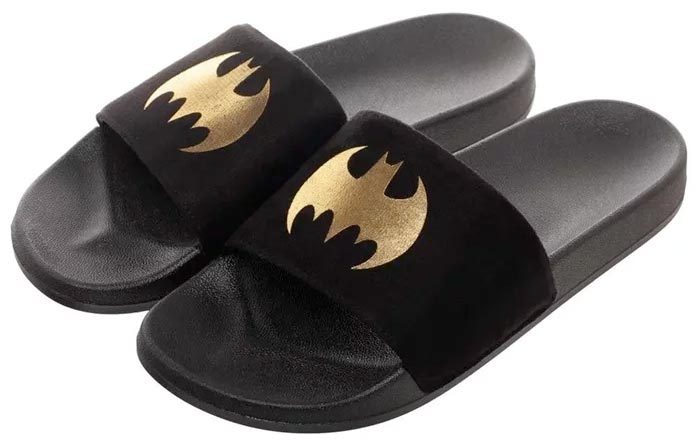 Batman Vegan Suede Sandals