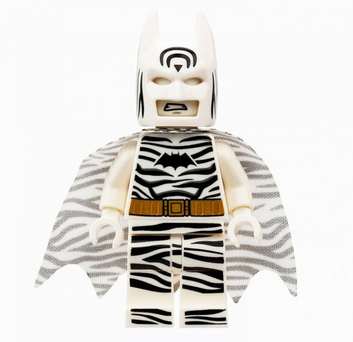 Batman Zebra LEGO Minifigure