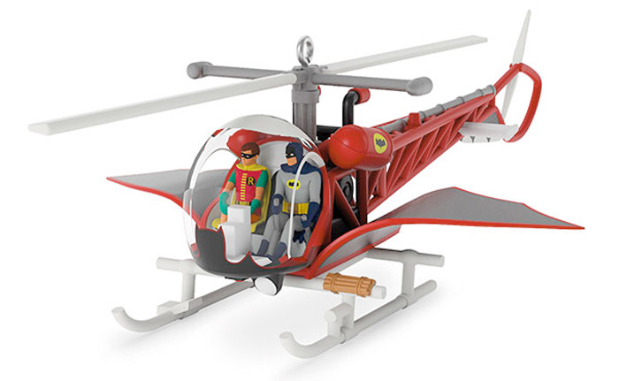 Batman 1966 Batcopter Ornament