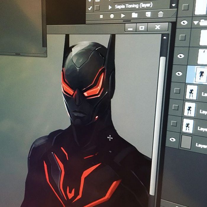 Batman Beyond Concept Art