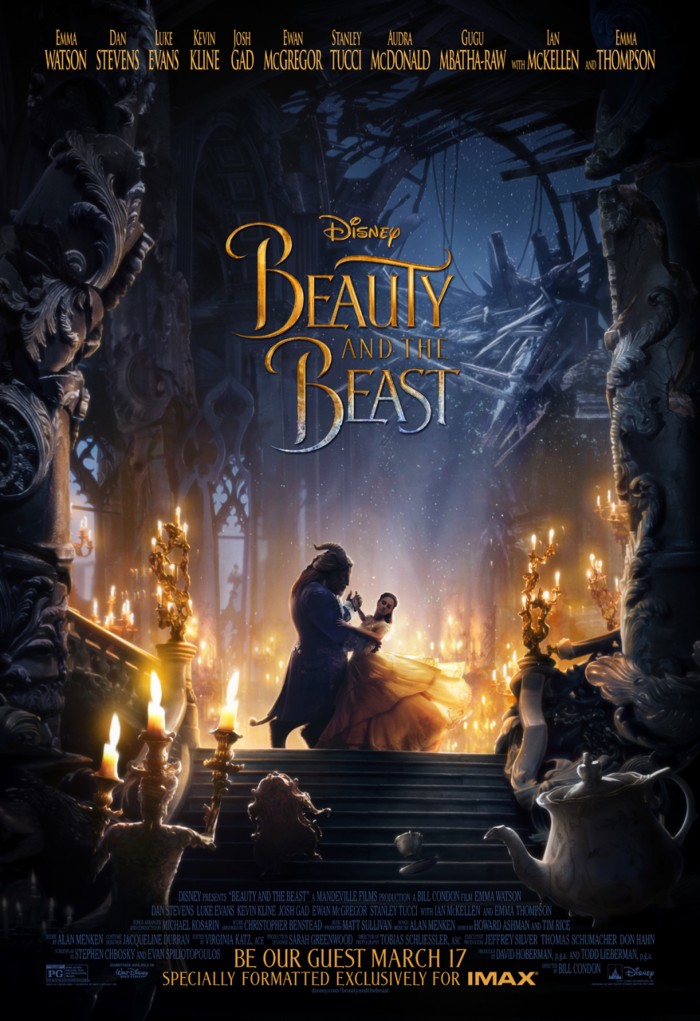 beauty and the beast imax poster