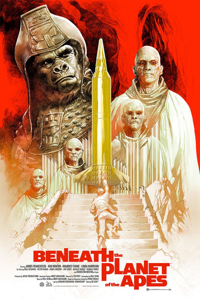 Mondo Beneath the Planet of the Apes Print