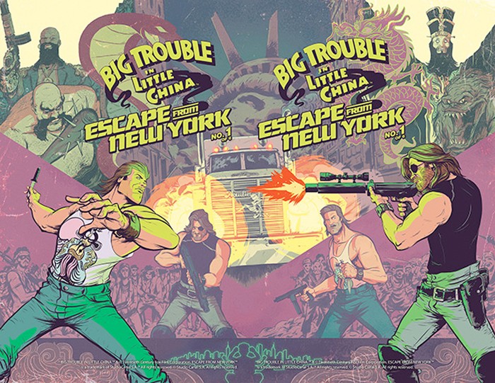 Big Trouble in Little China Escape from New York Comic